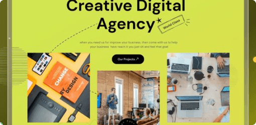 Creative Design Agency Website